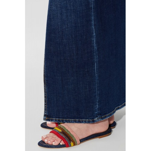 Papuci Dsquared, ‘Summer Dream’ slides, Multicolor