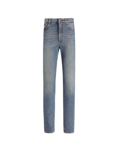 Jeans DOLCE & GABBANA, 5-pocket Stretch Denim Jeans - FTC67DG8OC7S9001