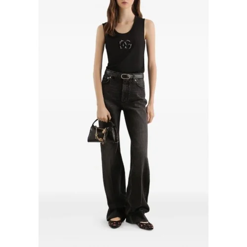 Jeans DOLCE & GABBANA, Five pockets jeans, Negru