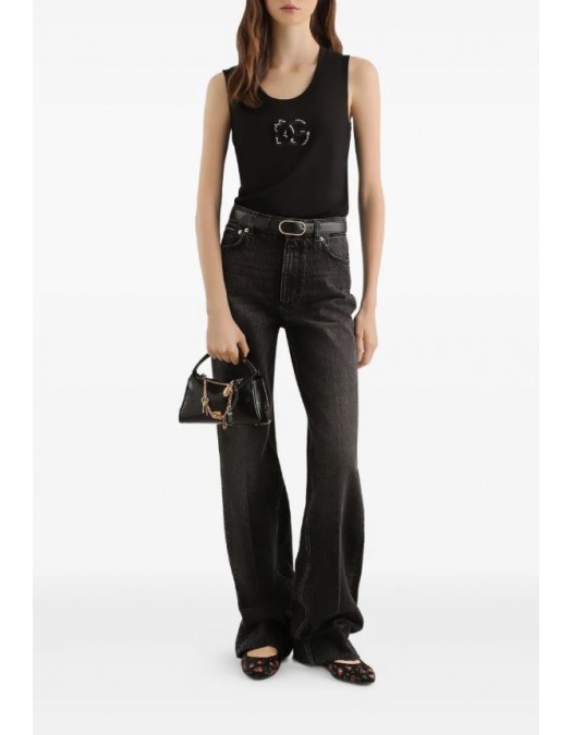 Jeans DOLCE & GABBANA, Five pockets jeans, Negru - FTC79DG8OE3S9001