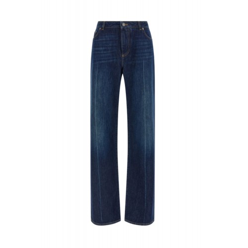 Jeans DOLCE GABBANA ,Stretched pleated trompe l'oeil jeans