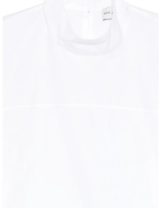 Tricou AMI PARIS, high neck T-shirt - FTP835CO0063100