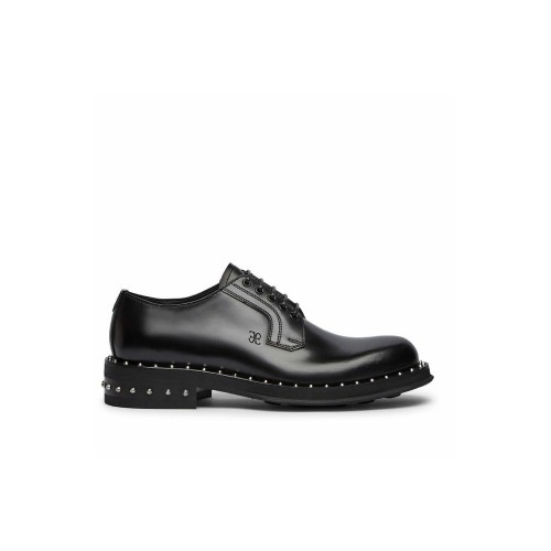 PANTOFI FABI, Leather, Classic, Studs Details, Black PANTOFI FABI, Leather, Classic, Studs Details, Black