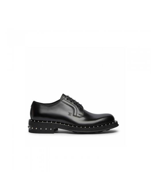 PANTOFI FABI, Leather, Classic, Studs Details, Black - FU0945A01ROKNJA900 PANTOFI FABI, Leather, Classic, Studs Details, Black - FU0945A01ROKNJA900