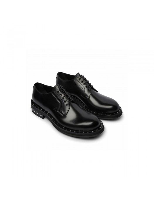 PANTOFI FABI, Leather, Classic, Studs Details, Black - FU0945A01ROKNJA900 PANTOFI FABI, Leather, Classic, Studs Details, Black - FU0945A01ROKNJA900