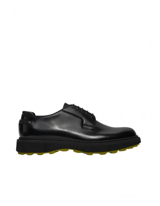 PANTOFI FABI,  Leather,Black - FU1216B00BE298O48N