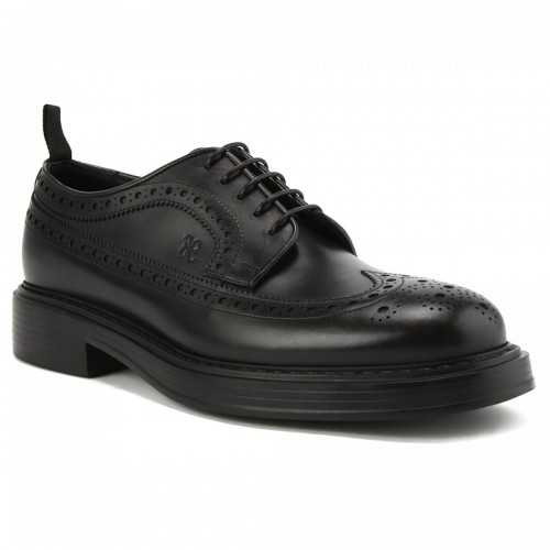 PANTOFI FABI, Leather, Classic, Black PANTOFI FABI, Leather, Classic, Black