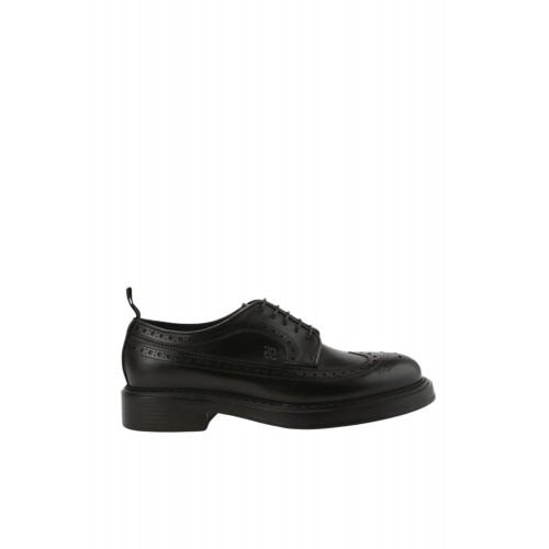 PANTOFI FABI, Leather, Classic, Black PANTOFI FABI, Leather, Classic, Black