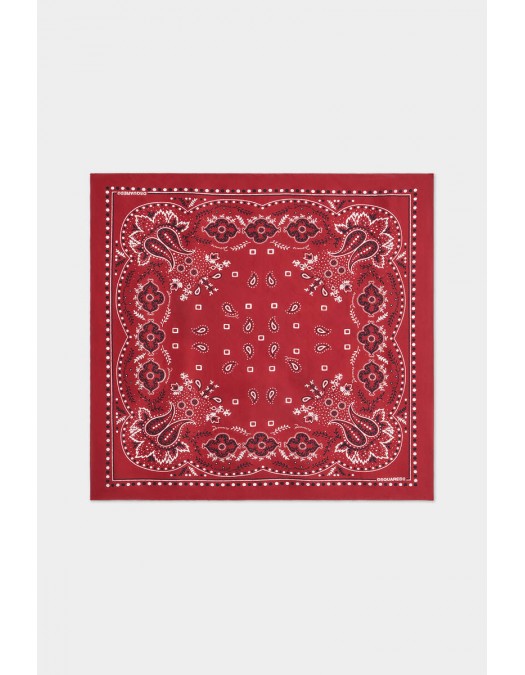 Bandana DSQUARED2, D2 Design, Red - FUM001709S043074066