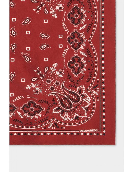 Bandana DSQUARED2, D2 Design, Red - FUM001709S043074066