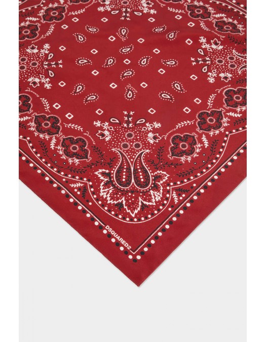 Bandana DSQUARED2, D2 Design, Red - FUM001709S043074066