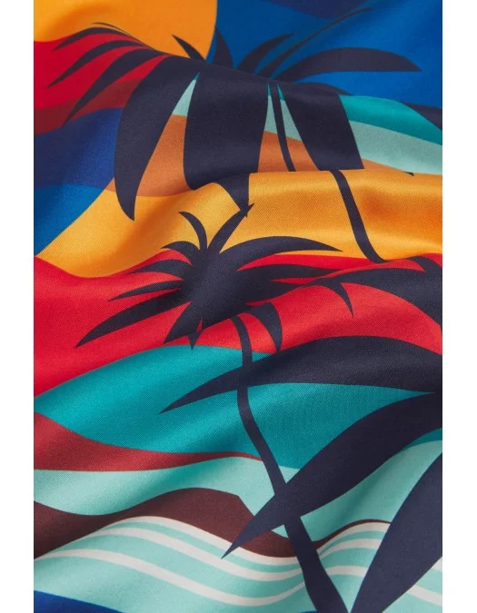 Earfa DSQUARED2, Summer Lovers Foulard, Silk, Multicolor - FUW001100SU0075M037UNI Earfa DSQUARED2, Summer Lovers Foulard, Silk, Multicolor - FUW001100SU0075M037UNI