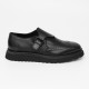 Pantofi GNV, Brogue Monk Strap Style, Black - G43489NERO