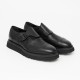 Pantofi GNV, Brogue Monk Strap Style, Black - G43489NERO