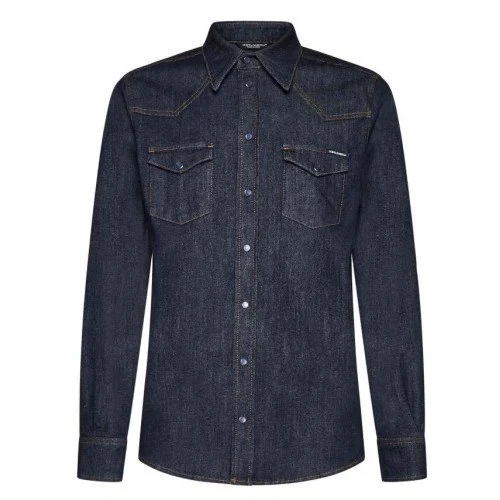 Camasa DOLCE &  GABBANA, Blue Denim G5JC8DG8HA5S9001