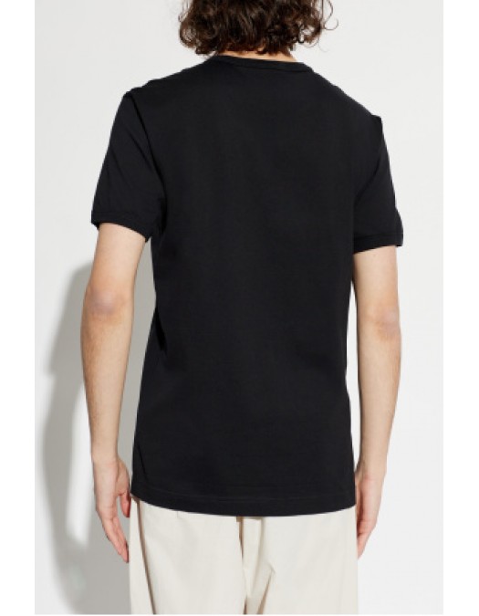 Tricou DOLCE & GABBANA, Dolce & Gabbana BLACK Crew neck T-shirt - G8JX7TG7P1AN0000