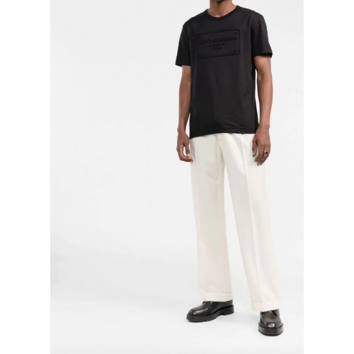Tricou DOLCE & GABBANA, G8KBAZG7C7UN0000 Logo Frontal Tricou DOLCE & GABBANA, G8KBAZG7C7UN0000 Logo Frontal