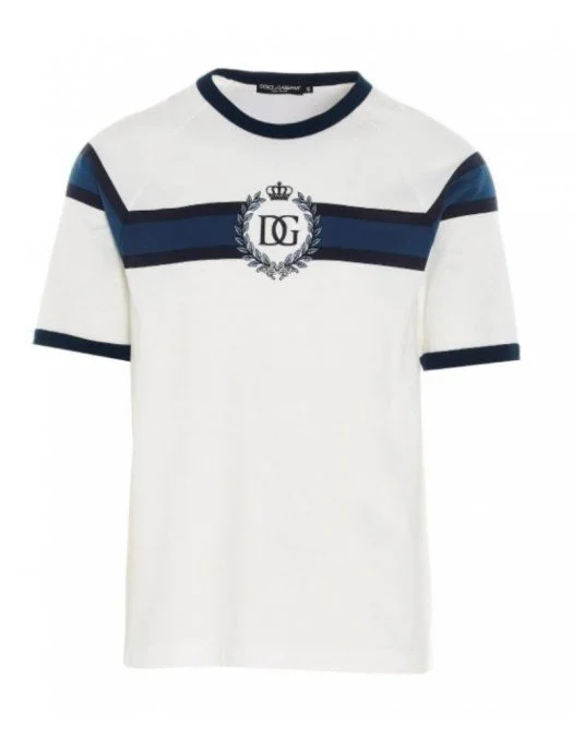 Tricou Dolce & Gabbana, Printed Logo, G8LW4TFI70BHA2BT - G8LW4TFI70BHA2BT Tricou Dolce & Gabbana, Printed Logo, G8LW4TFI70BHA2BT - G8LW4TFI70BHA2BT