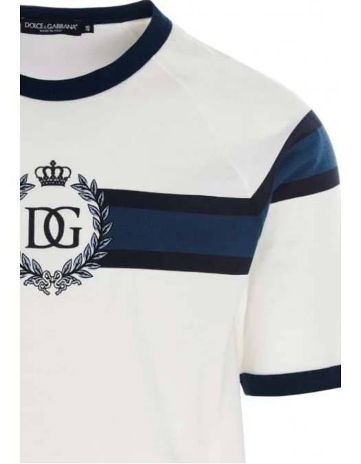 Tricou Dolce & Gabbana, Printed Logo, G8LW4TFI70BHA2BT - G8LW4TFI70BHA2BT Tricou Dolce & Gabbana, Printed Logo, G8LW4TFI70BHA2BT - G8LW4TFI70BHA2BT