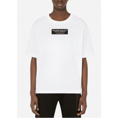 TRICOU DOLCE & GABBANA, Rubberized Patch  