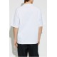 Tricou DOLCE & GABBANA, Dolce & Gabbana WHITE T-shirt with embossed logo - G8PB8TG7PYRW0800