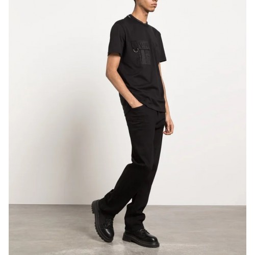 Tricou Dolce & Gabbana, Frontal Pocket, Black Tricou Dolce & Gabbana, Frontal Pocket, Black