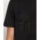 Tricou Dolce & Gabbana, Frontal Pocket, Black - G8PI7ZFU7EQN0000