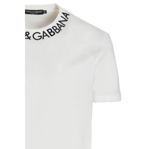 Tricou DOLCE & GABBANA, Black Sicily, Alb