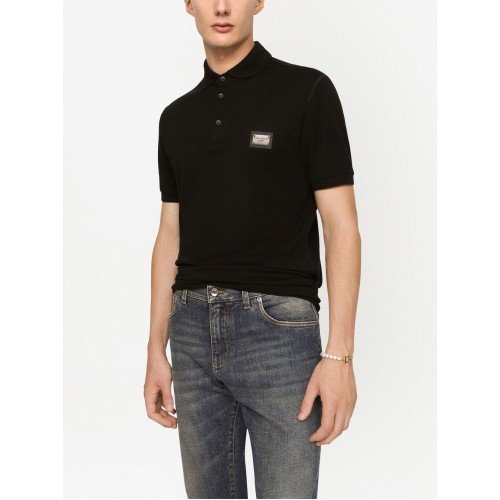Tricou Dolce & Gabbana, Guler Polo, G8PL4TG7F2HN0000 Tricou Dolce & Gabbana, Guler Polo, G8PL4TG7F2HN0000