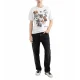 TRICOU DOLCE & GABBANA, Postcard Print, White - G8PN9TG704RW0800 TRICOU DOLCE & GABBANA, Postcard Print, White - G8PN9TG704RW0800