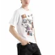 TRICOU DOLCE & GABBANA, Postcard Print, White - G8PN9TG704RW0800 TRICOU DOLCE & GABBANA, Postcard Print, White - G8PN9TG704RW0800