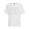 Tricou Dolce & Gabbana, Logo Print, Connect Dots, White Oversized