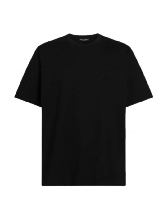 Tricou DOLCE & GABBANA, cotton T-shirt with logo - G8PN9ZG7P7VN0000
