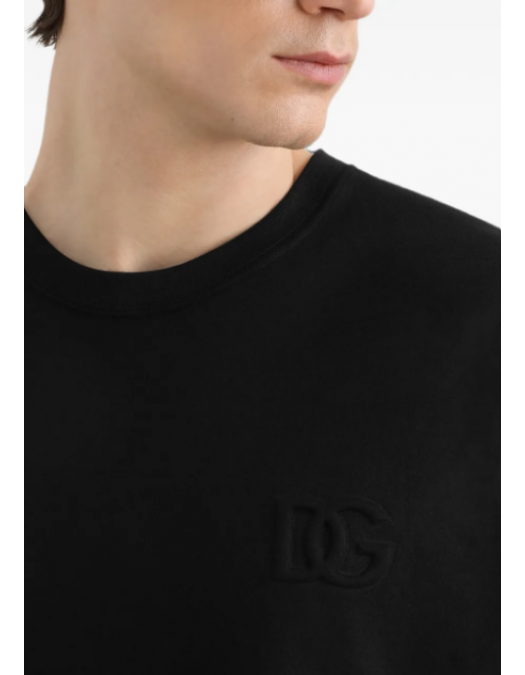 Tricou DOLCE & GABBANA, cotton T-shirt with logo - G8PN9ZG7P7VN0000