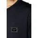 Tricou Dolce & Gabbana, Logo Argintiu, Bleumarin - G8PT1TG7F2IB0665 Tricou Dolce & Gabbana, Logo Argintiu, Bleumarin - G8PT1TG7F2IB0665
