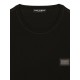 Tricou Dolce & Gabbana, Logo Argintiu, Negru - G8PT1TG7F2IN0000