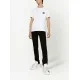 Tricou Dolce & Gabbana, Logo Argintiu, Alb - G8PT1TG7F2IW0800 Tricou Dolce & Gabbana, Logo Argintiu, Alb - G8PT1TG7F2IW0800