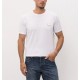 Tricou DOLCE & GABBANA,  Logo New Plate Cotton T-Shirt,White - G8PV1TG7Q1QW0800