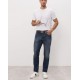 Tricou DOLCE & GABBANA,  Logo New Plate Cotton T-Shirt,White - G8PV1TG7Q1QW0800