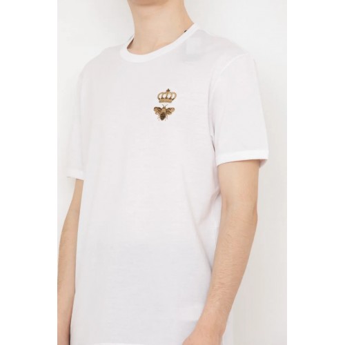 Tricou DOLCE & GABBANA, White Sicily, G8PV1ZG7WUQW0800 Tricou DOLCE & GABBANA, White Sicily, G8PV1ZG7WUQW0800