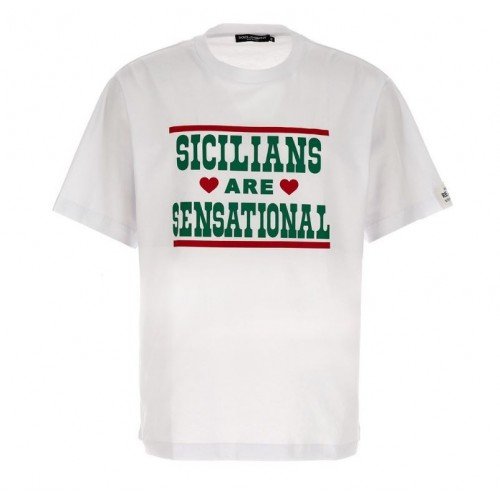 Tricou DOLCE & GABBANA, Re-edition SS 1992, Alb