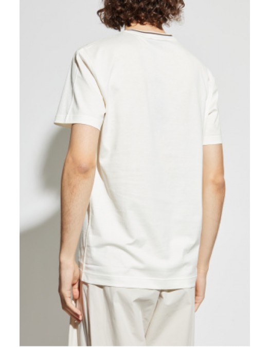 TRICOU DOLCE & GABBANA, Classic, Logo Insert, Chest Pocket, White - G8RA2ZFU7EQW0001 TRICOU DOLCE & GABBANA, Classic, Logo Insert, Chest Pocket, White - G8RA2ZFU7EQW0001