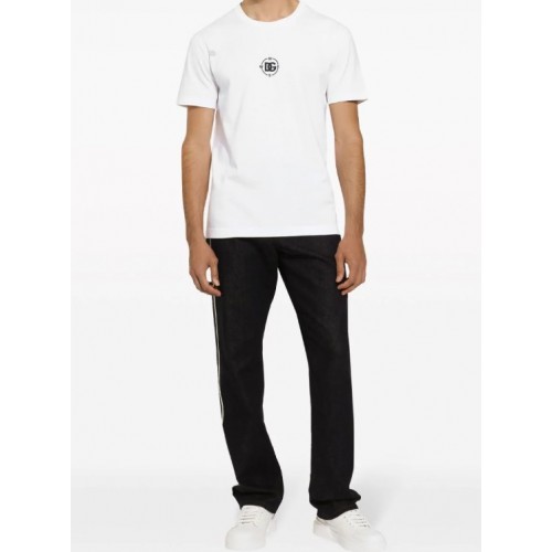 TRICOU DOLCE & GABBANA , Imprimeu Frontal G8RN8TG7M2XW0800 TRICOU DOLCE & GABBANA , Imprimeu Frontal G8RN8TG7M2XW0800