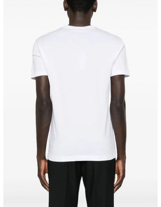 Tricou DOLCE&GABBANA, Tricou cu imprimeu DG, White - G8RN8TG7M8WW0800