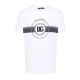 Tricou DOLCE&GABBANA, Tricou cu imprimeu DG, White - G8RN8TG7M8WW0800