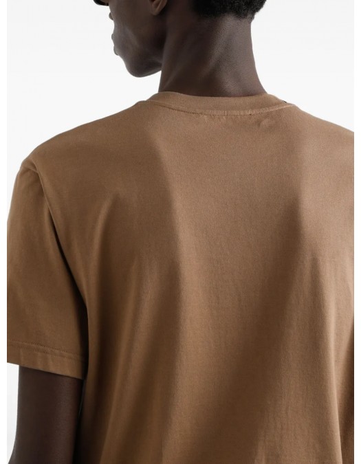 TRICOU DOLCE & GABBANA, Classic, Logo Embroidered, Brown - G8RN8ZG7NUBM0672 TRICOU DOLCE & GABBANA, Classic, Logo Embroidered, Brown - G8RN8ZG7NUBM0672