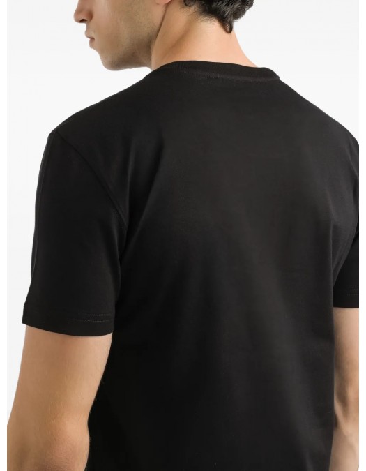 TRICOU DOLCE & GABBANA, Logo insert, Crew Neck, Black - G8RN8ZG7PJ0N0000 TRICOU DOLCE & GABBANA, Logo insert, Crew Neck, Black - G8RN8ZG7PJ0N0000
