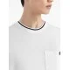 TRICOU DOLCE & GABBANA, Classic, Logo Embroidered, White - G8ST3ZHU7UTW0800