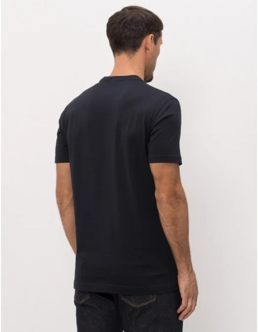 Tricou DOLCE & GABBANA, Cotton t-shirt with contrasting profile - G8TW5TFU7EQB0665