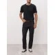 Tricou DOLCE & GABBANA, Cotton t-shirt with contrasting profile - G8TW5TFU7EQB0665